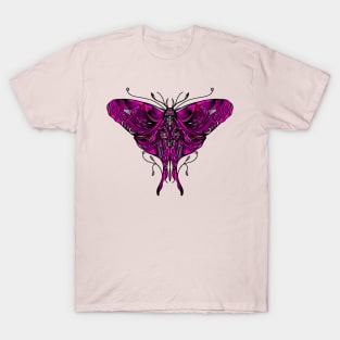 Pink natura butterfly T-Shirt